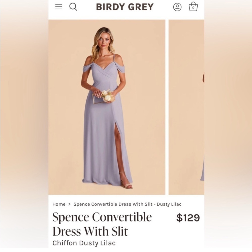 Birdy Grey Spence Convertible Dress in Lilac